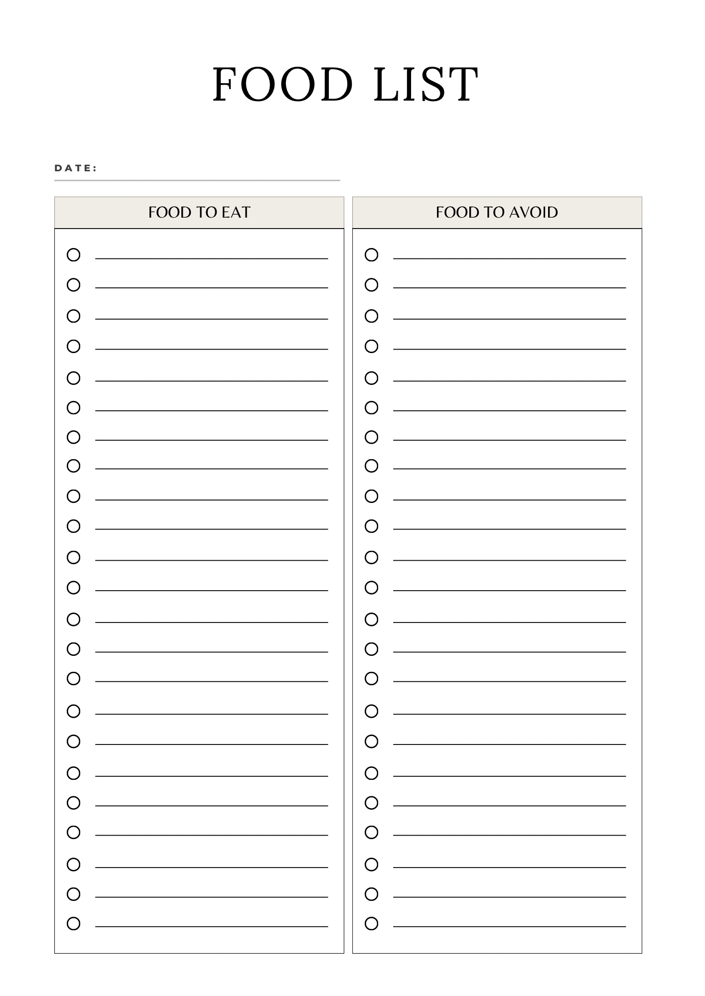 Meal Planner PLR (Freebie)