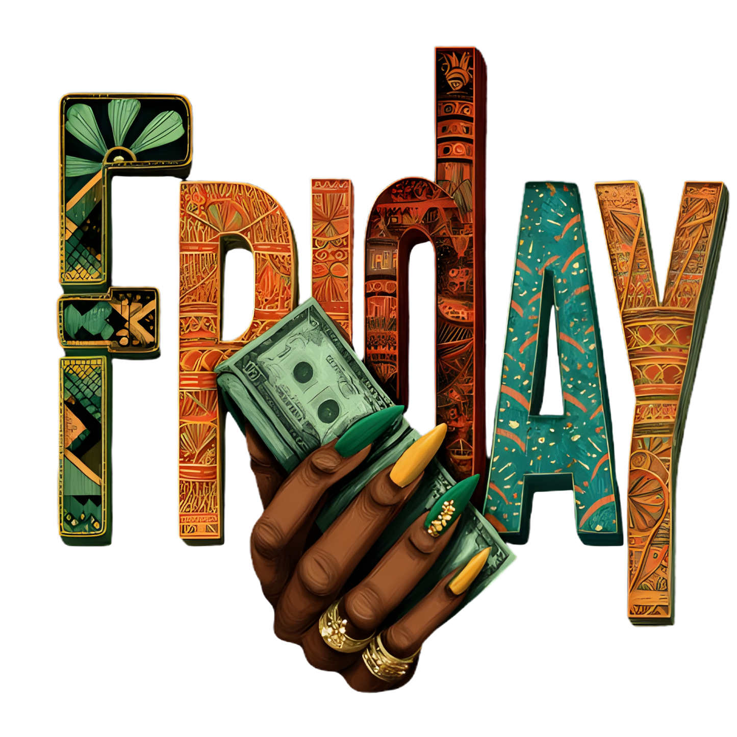Money Makin Friday PNG