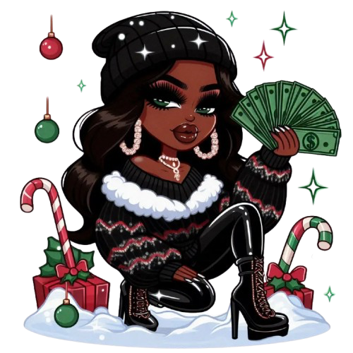 Cashin Through the Snow PNG- 3 Designs