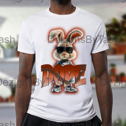 Dope Bunny PNG | Hip Hop Bunny Digital Download | Cool Bunny Clipart | Streetwear Bunny Graphic | Urban Bunny PNG