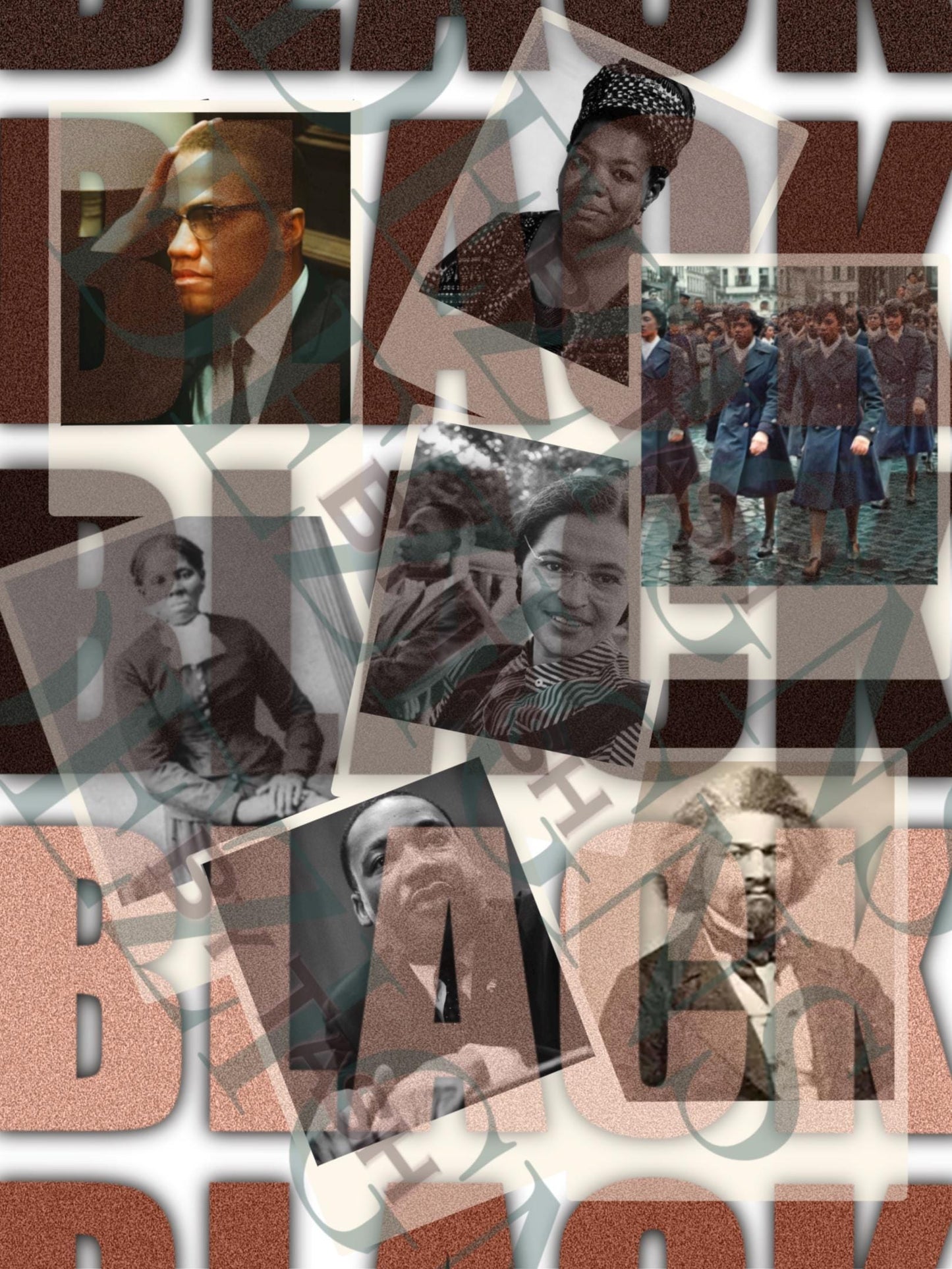 Black History Month PNG File, Black History Month, Digital Download, Martin Luther King, Rosa Parks Shirt, Sublimation File, Black History