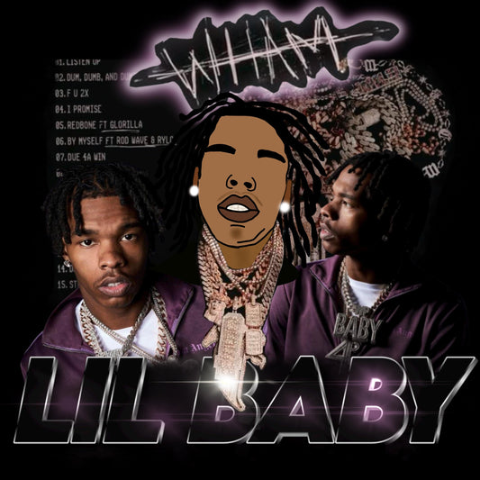 Lil Baby WHAM PNG File, Lil Baby TShirt File, Lil Baby, WHAM Tee, Digital Download, Graphic Design, Lil Baby Merch, Lil Baby Fan, Wham cd