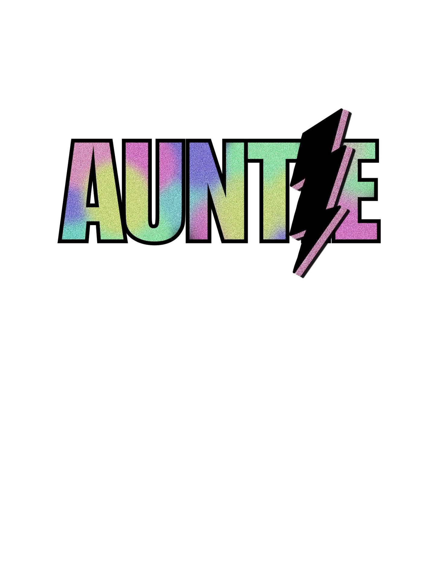 AUNTIE PNG Design for Sublimation | Retro Auntie PNG | Auntie Digital Download | T-Shirt Transfer | Instant Download , Viral Auntie Design