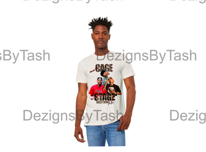 Chris Brown Breezy Bowl XX Tour Design – “From the Cage to the Stage” Digital Download | Fan Art PNG | Printable Shirt Design, Concert Merch