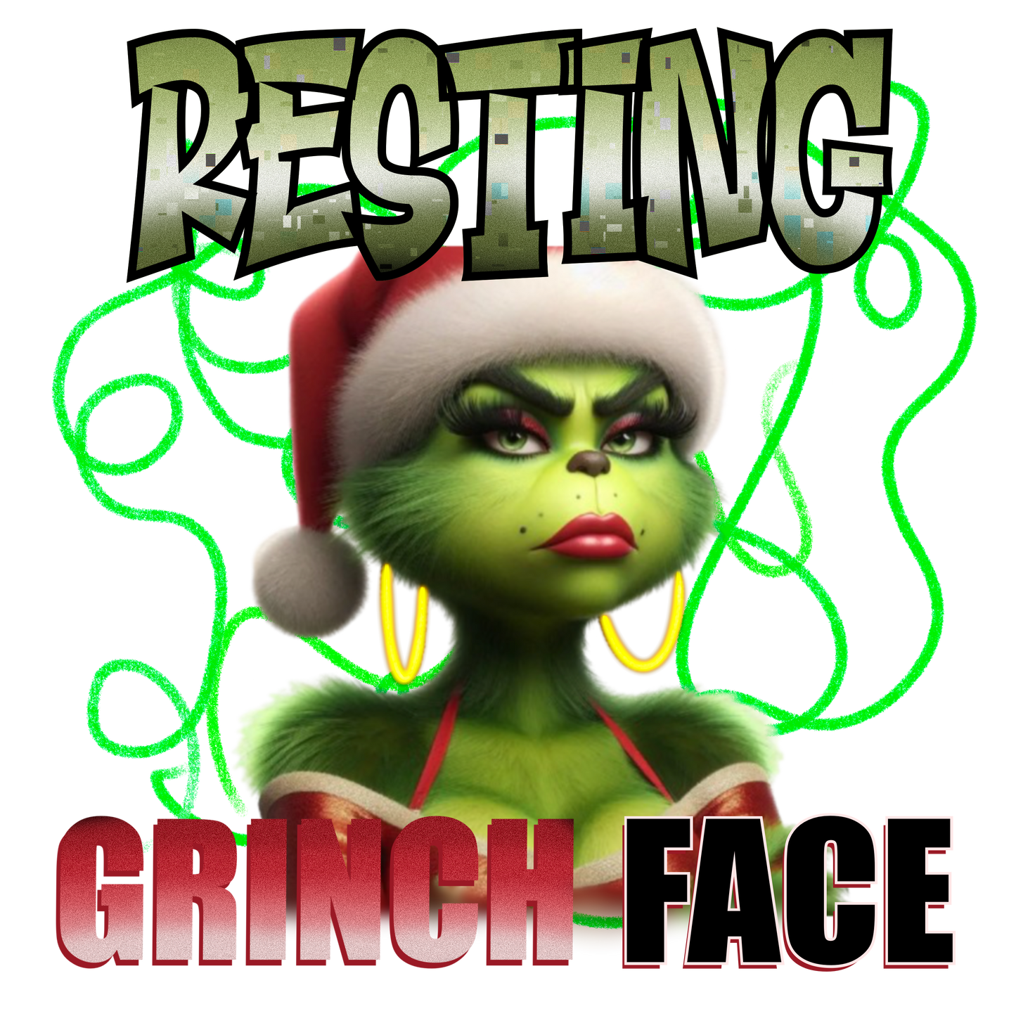 Grinch Bundle- 6 PNG Designs