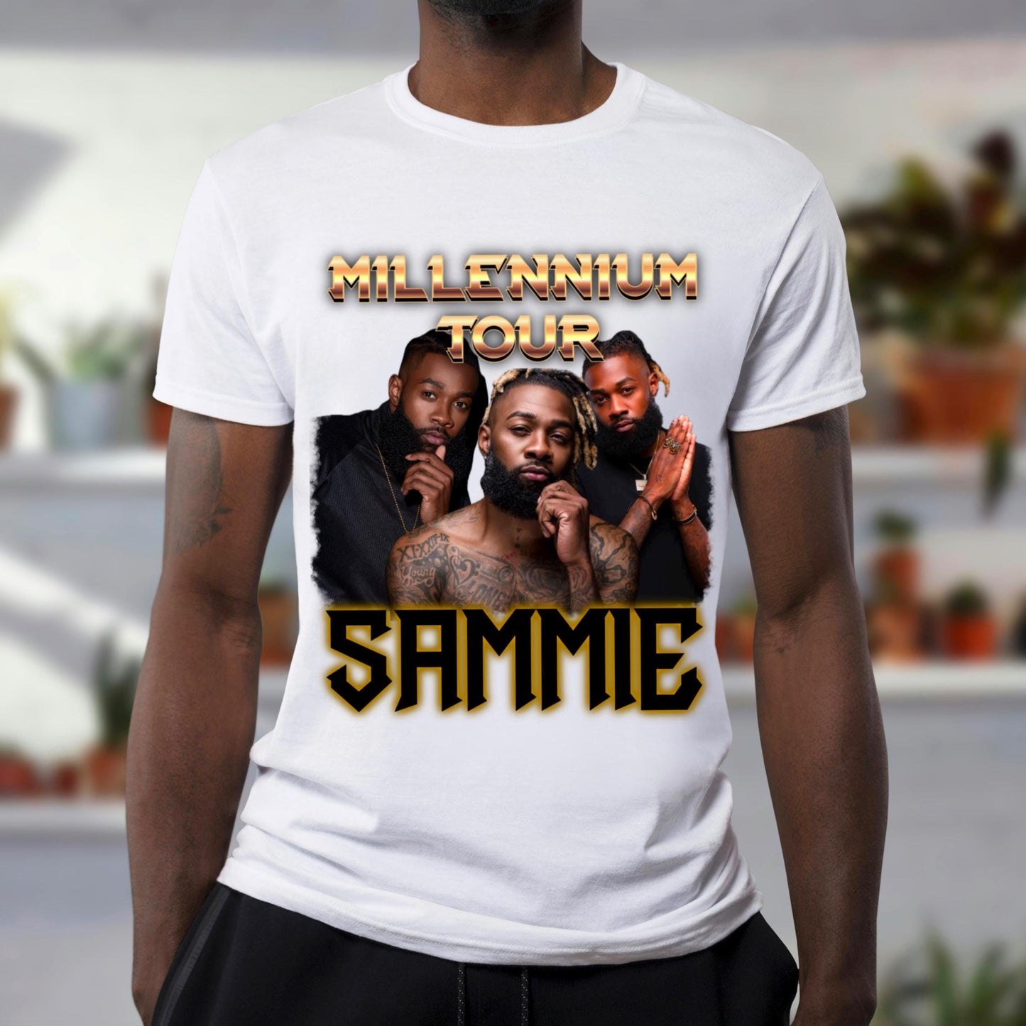 Sammie Millennium Tour PNG File, Concert Merch, Sammie Graphic Tee, Nostalgic Tour, Graphic Design, Tour 2025, TShirt File