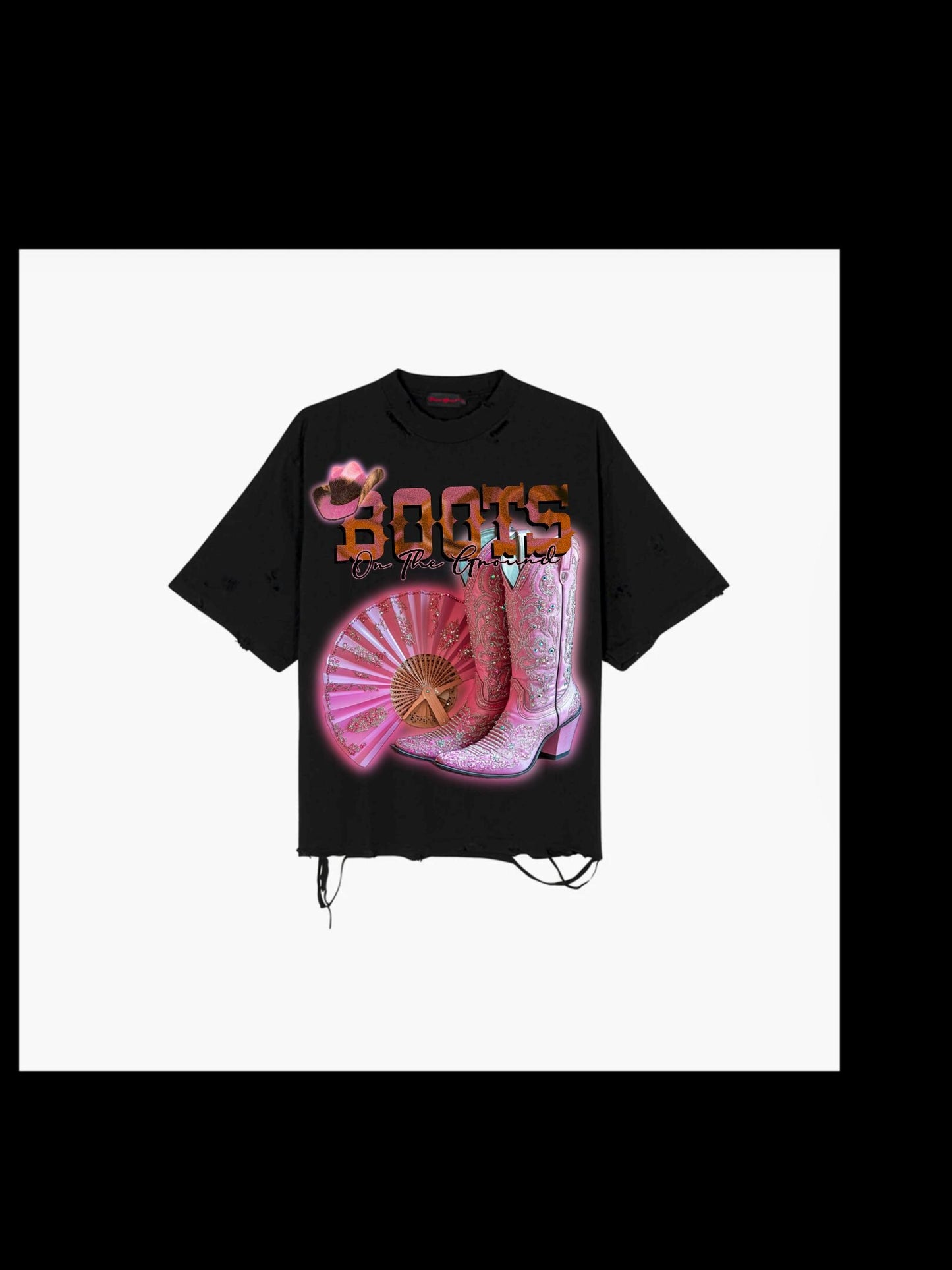 Boots on the Ground PNG | Western Cowgirl Clipart | Country Digital Download | Cowgirl Hat & Fan Design | Rodeo Aesthetic PNG, fans