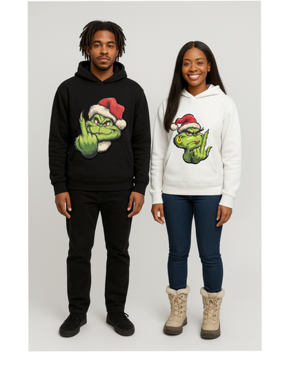 Vulgar Grinch His n Hers- Ugly Christmas PNG