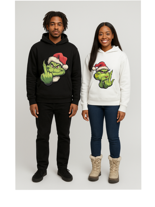 Vulgar Grinch His n Hers- Ugly Christmas PNG