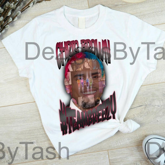 Chris Brown Team Breezy png | Digital Download | Breezy Concert Shirt Design | Printable png for diy, Hoodies, Merch, Chris Brown Albums