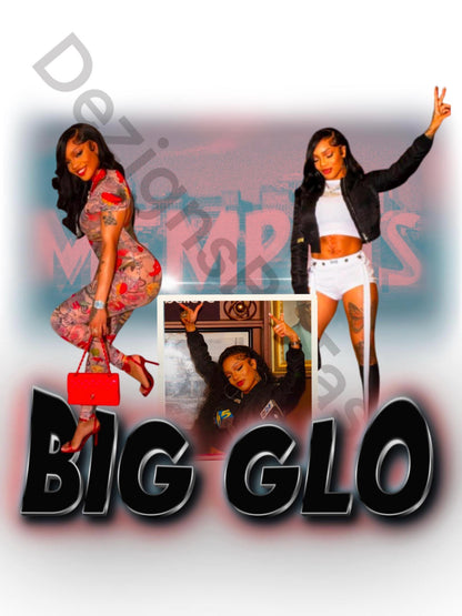 Glorilla PNG File, The Glorious Tour, Big Glo Concert, Glorilla Graphic Tee, Digital Download, Glo Graphic Design, Glorilla Concert Merch