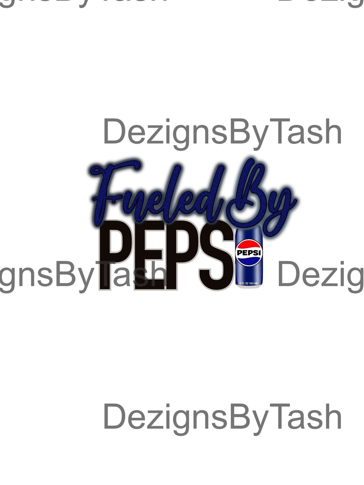 Fueled by Pepsi PNG | Digital Download for Pepsi Lovers & Soda Fans