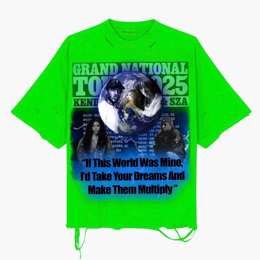 Kendrick Lamar and Sza 2025 Tour PNG, Grand National Tour, Luther, Digital Download, Graphic Design, Kendrick Lamar merch, Sza Concert Merch