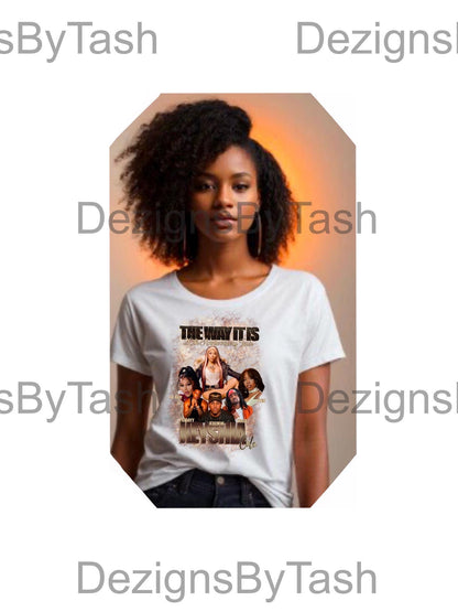 Keyshia Cole “The Way It Is Tour” PNG | R&B Concert Design | Printable Sublimation PNG for Shirts, Mugs, Apparel, Lil Kim, Fridayy , jeremih