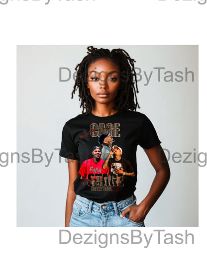 Chris Brown Breezy Bowl XX Tour Design – “From the Cage to the Stage” Digital Download | Fan Art PNG | Printable Shirt Design, Concert Merch