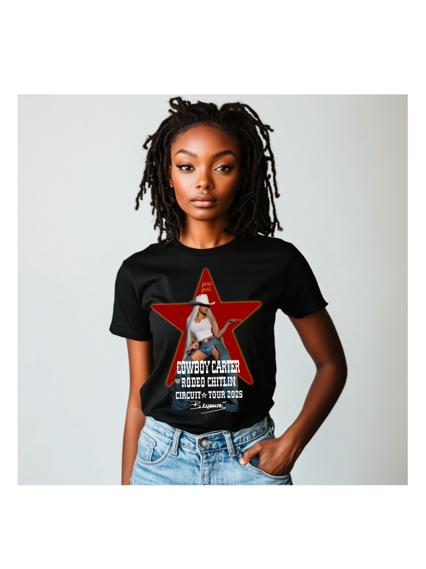 Cowboy Carter PNG | Beyoncé Tour Inspired Digital Download | Western Cowboy Aesthetic | Instant Download for T-Shirts, Mugs, Stickers & More