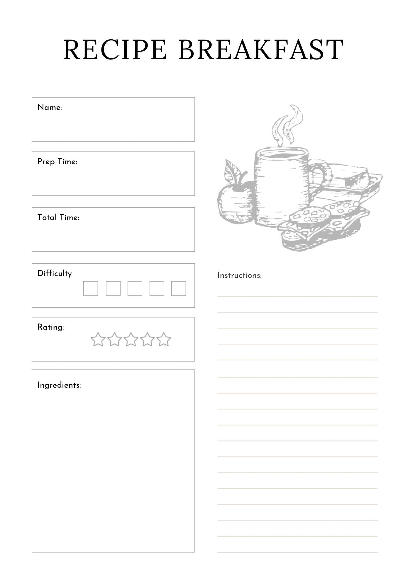 Meal Planner PLR (Freebie)