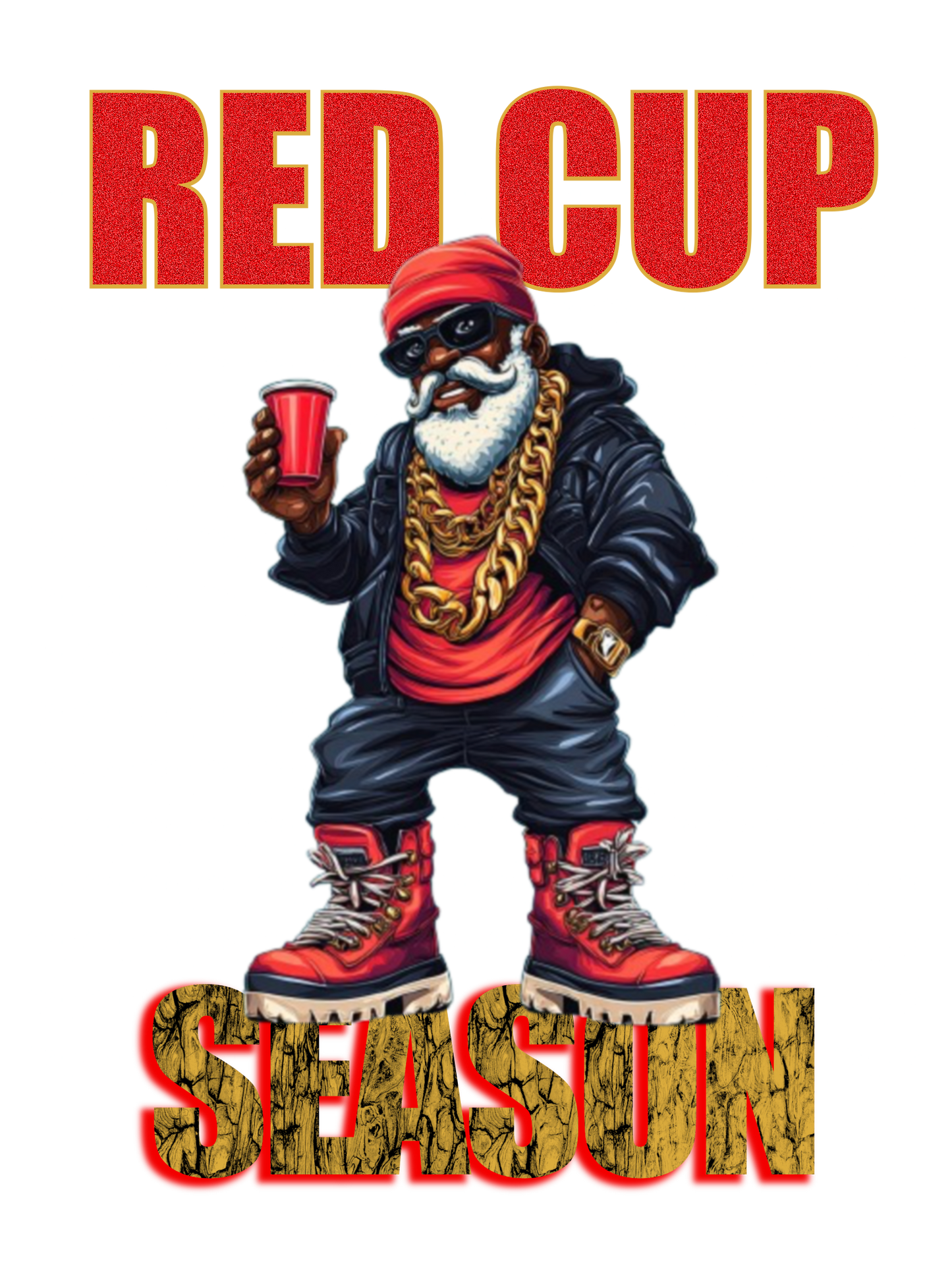 Red Cup Season- 1 PNG Design