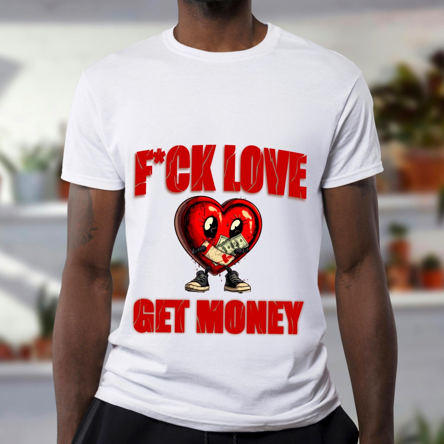 Fck Love Get Money Valentine's Day png, Valentine's Day shirt, Love png, Instant Download, Vday png, heartbroken, heartbreak, breakups