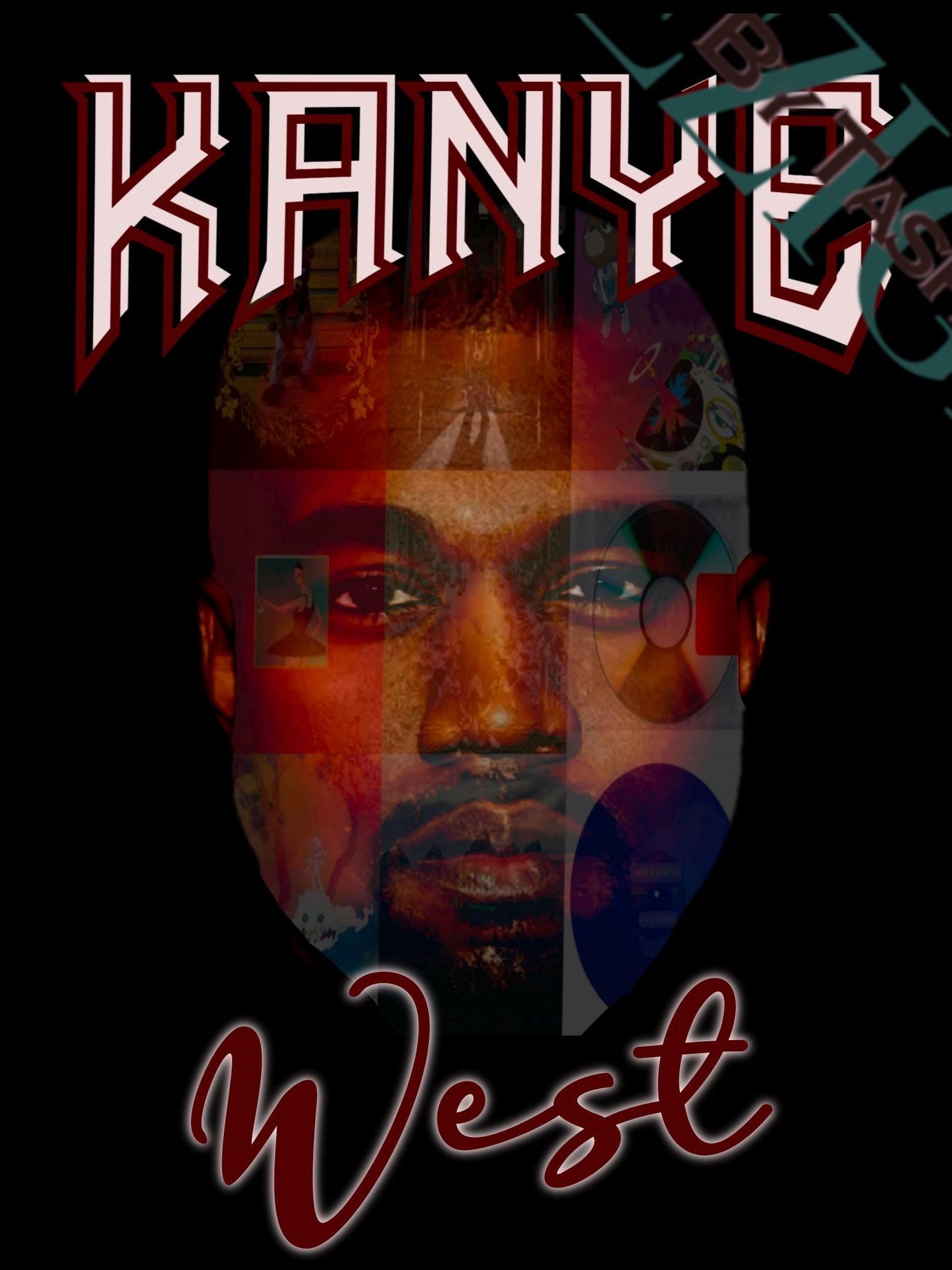 Kanye West PNG Design, Kanye Merch, Yeezy design, Kanye Album TShirt| Digital Download | Hip-Hop Inspired Graphic Design, West