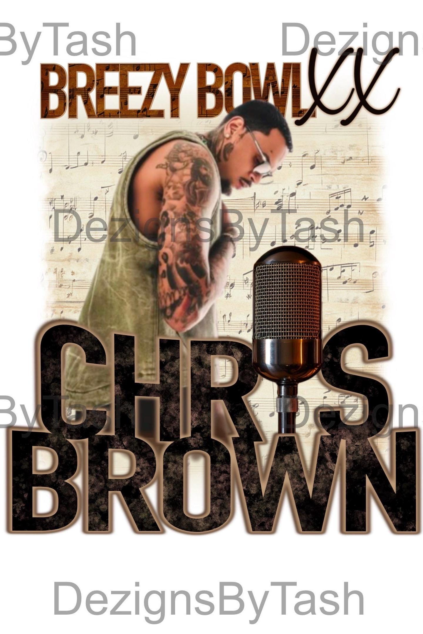 Chris Brown Breezy Bowl XX Tour png | Digital Download | Breezy Concert Shirt Design | Printable png for diy Shirts, Hoodies, Merch,