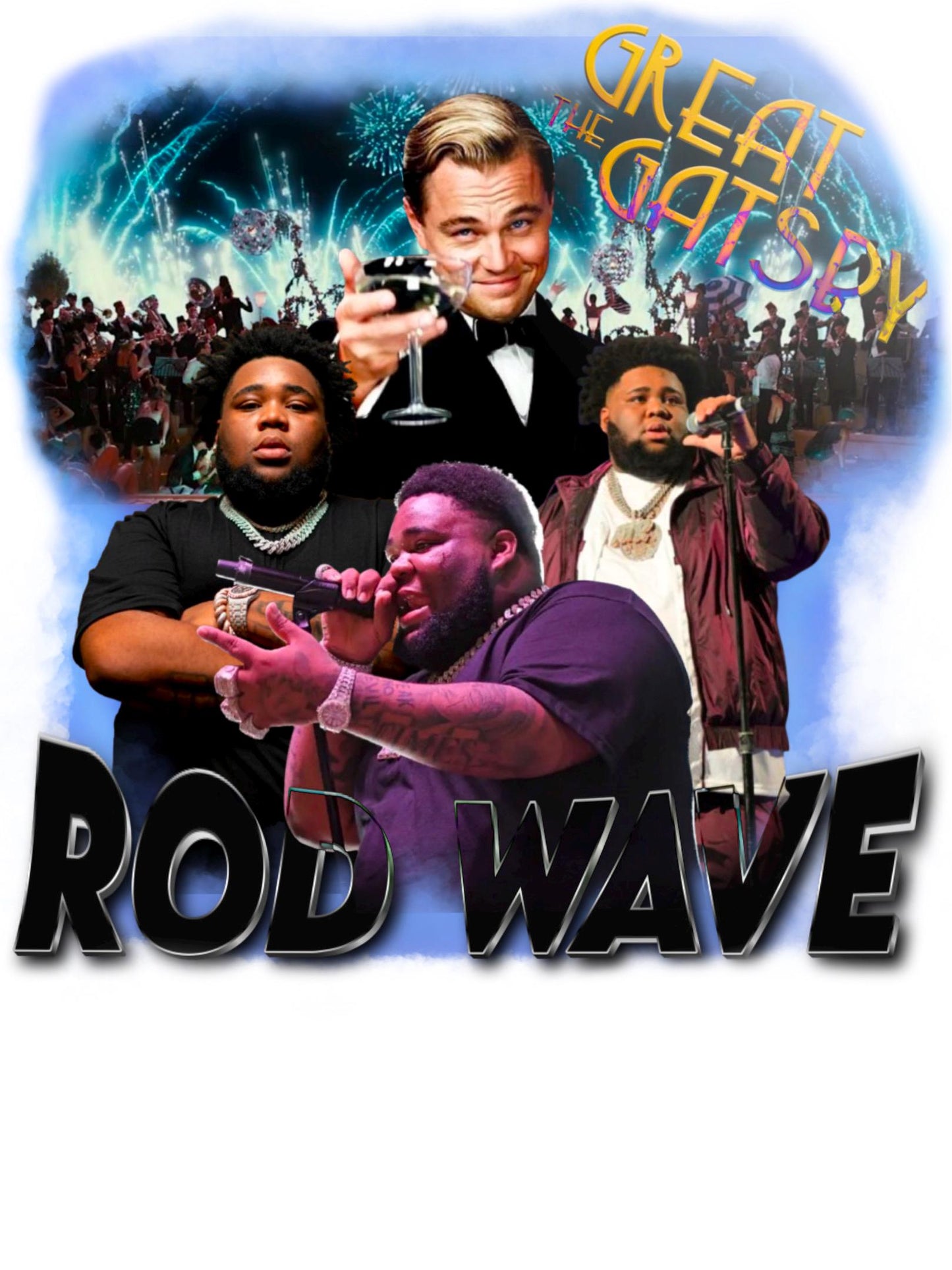Rod Wave inspired PNG File, Rod Wave TShirt File, Rod Wave Graphic Tee, Digital Download, TWO Designs, Rod Wave Merch, Rod Wave concert, fan