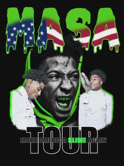 YoungBoy MASA Tour PNG Design 300 DPI